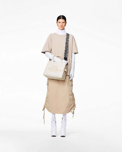 Marc Jacobs Customer Favorite | The Outline Logo Webbing Strap Black/Silver
