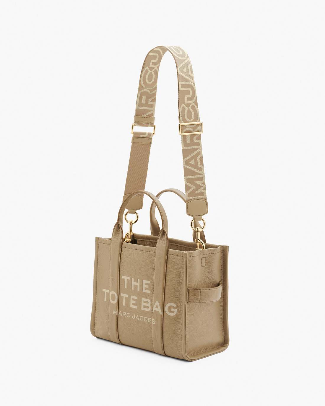 Marc Jacobs Everyday | The Outline Logo Webbing Strap Camel