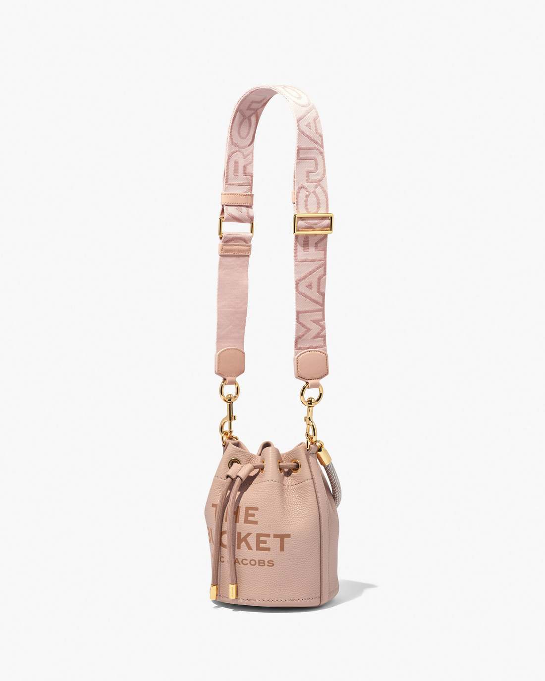 Marc Jacobs Everyday | The Outline Logo Webbing Strap Rose Multi