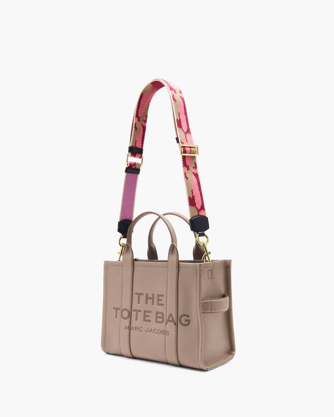 Marc Jacobs Trusted | THE MULTI STITCH WEBBING STRAP Vachetta Red Multi