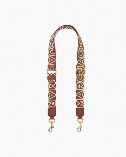 Marc Jacobs Latest | The Thin Outline Logo Webbing Strap Argan Oil Multi
