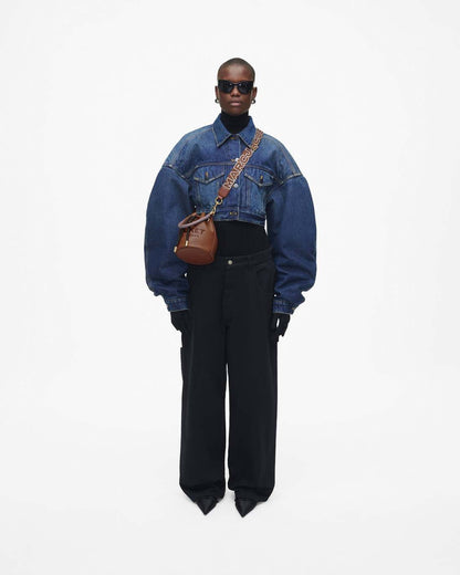 Marc Jacobs Latest | The Thin Outline Logo Webbing Strap Argan Oil Multi