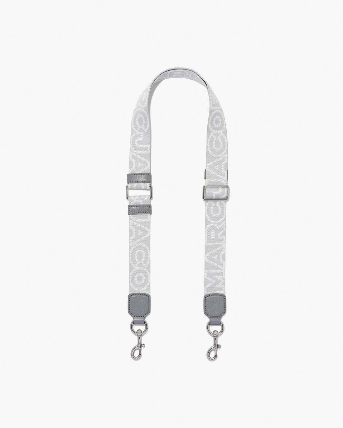 Marc Jacobs Special Offer | The Thin Outline Logo Webbing Strap Wolf Grey Multi