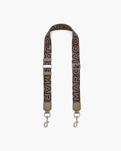 Marc Jacobs Smart Buy | The Thin Outline Logo Webbing Strap Cement Multi