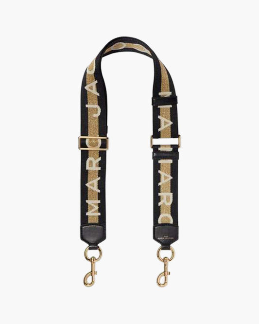 Marc Jacobs Best Seller | The Logo Webbing Strap Gold Multi