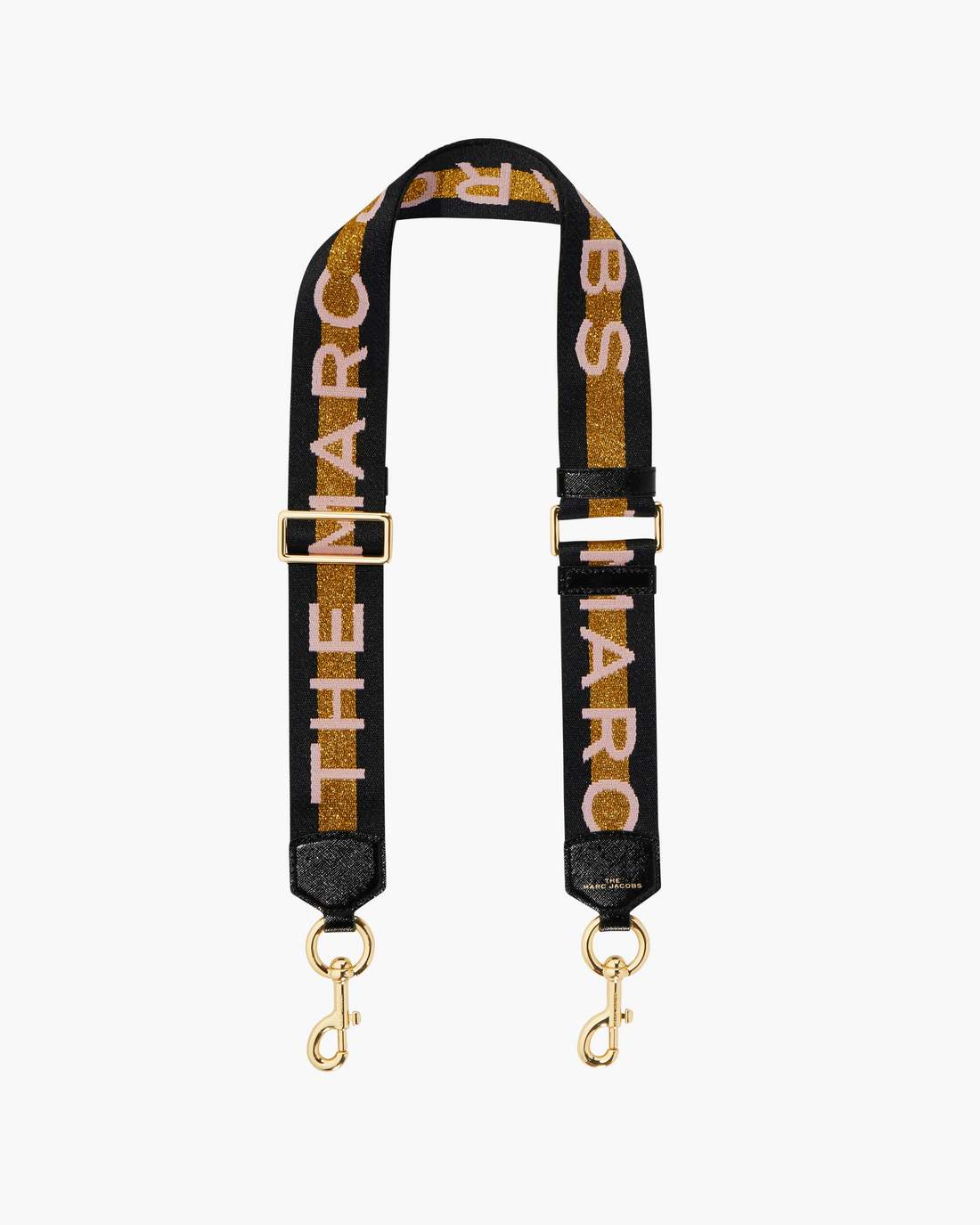 Marc Jacobs Latest | The Logo Webbing Strap New Pink Multi
