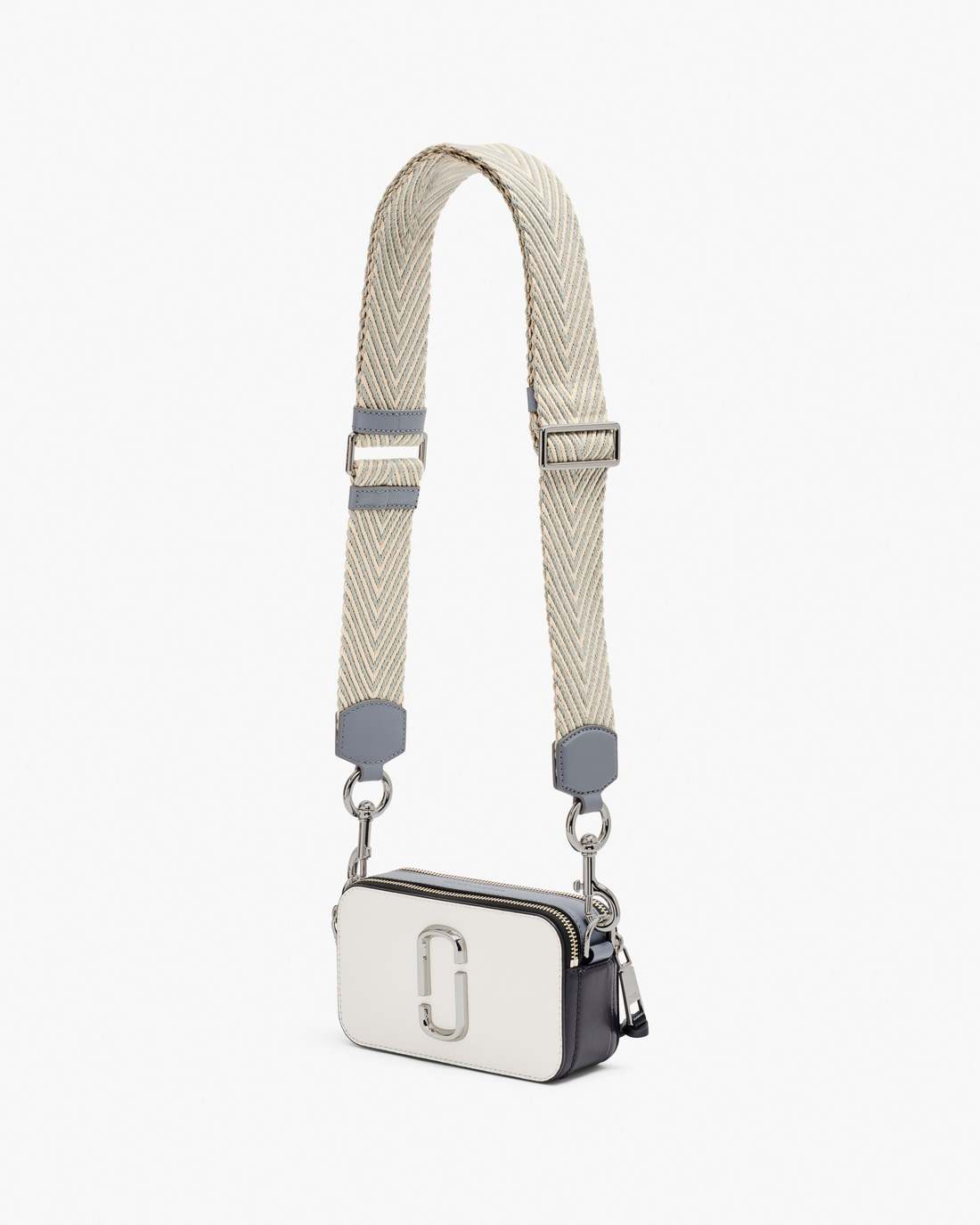 Marc Jacobs Customer Favorite | The Arrow Webbing Strap Wolf Grey Multi