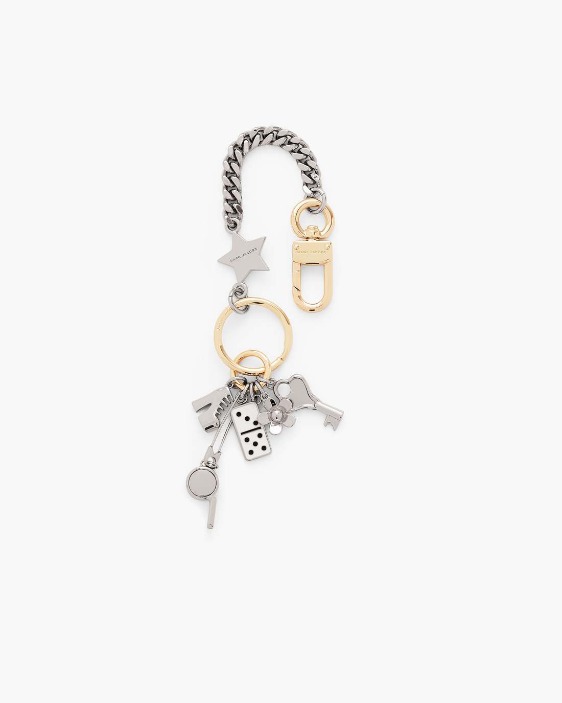 Marc Jacobs Hot Sale | The Domino Effect Bag Charm Nickel