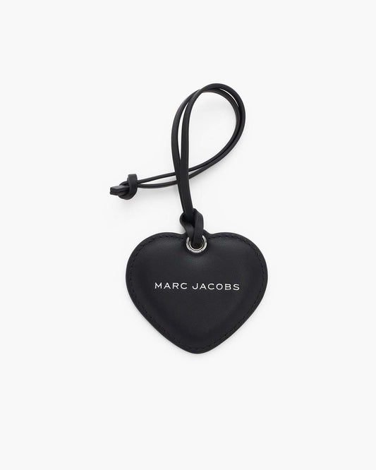 Marc Jacobs Signature | The Heart Mirror Bag Charm Black