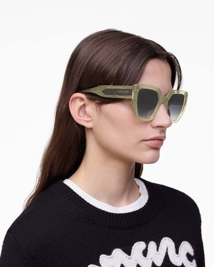 Marc Jacobs Discount | The J Marc Square Sunglasses Olive