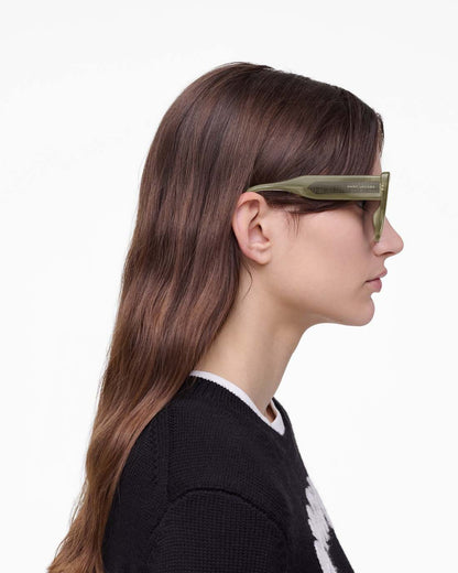 Marc Jacobs Discount | The J Marc Square Sunglasses Olive