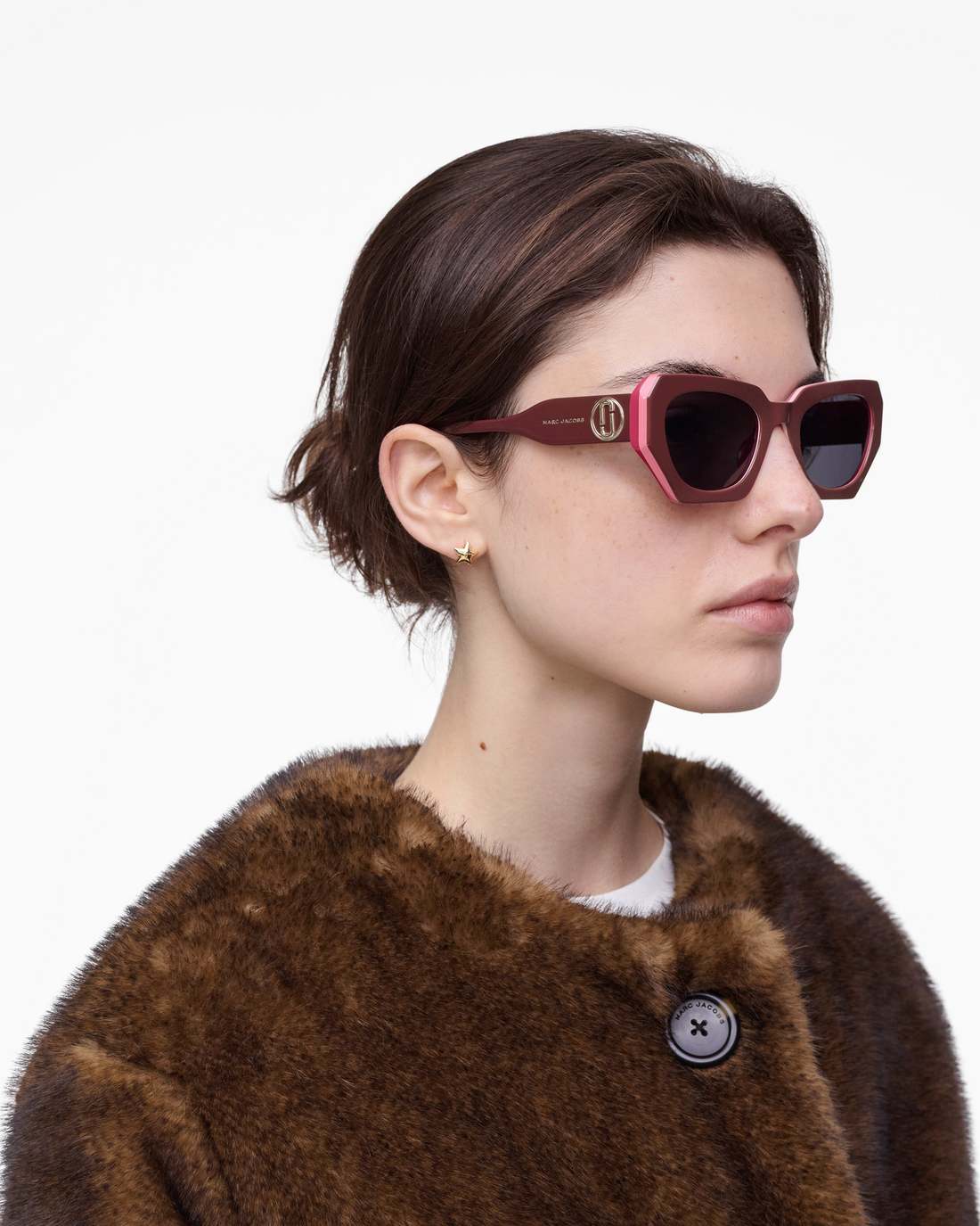 Marc Jacobs Top Pick | The J Marc Cat Eye Sunglasses Red/Pink