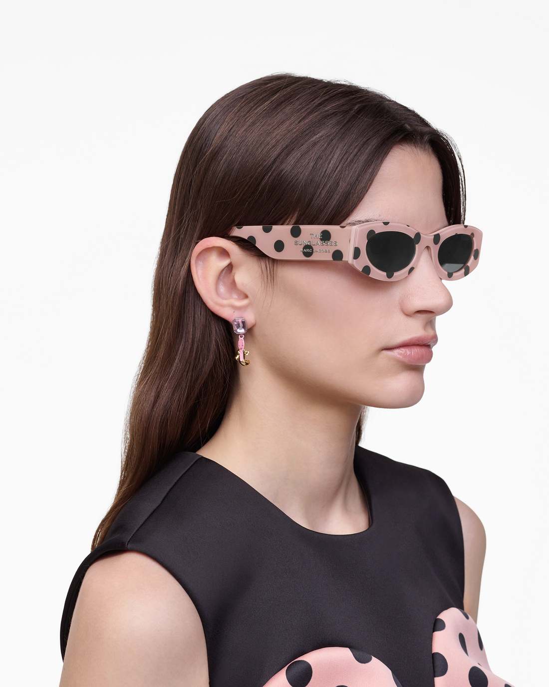 Marc Jacobs Latest | The Oval Sunglasses Peach Multi