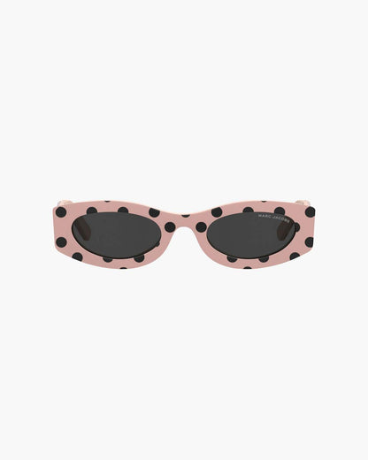 Marc Jacobs Latest | The Oval Sunglasses Peach Multi