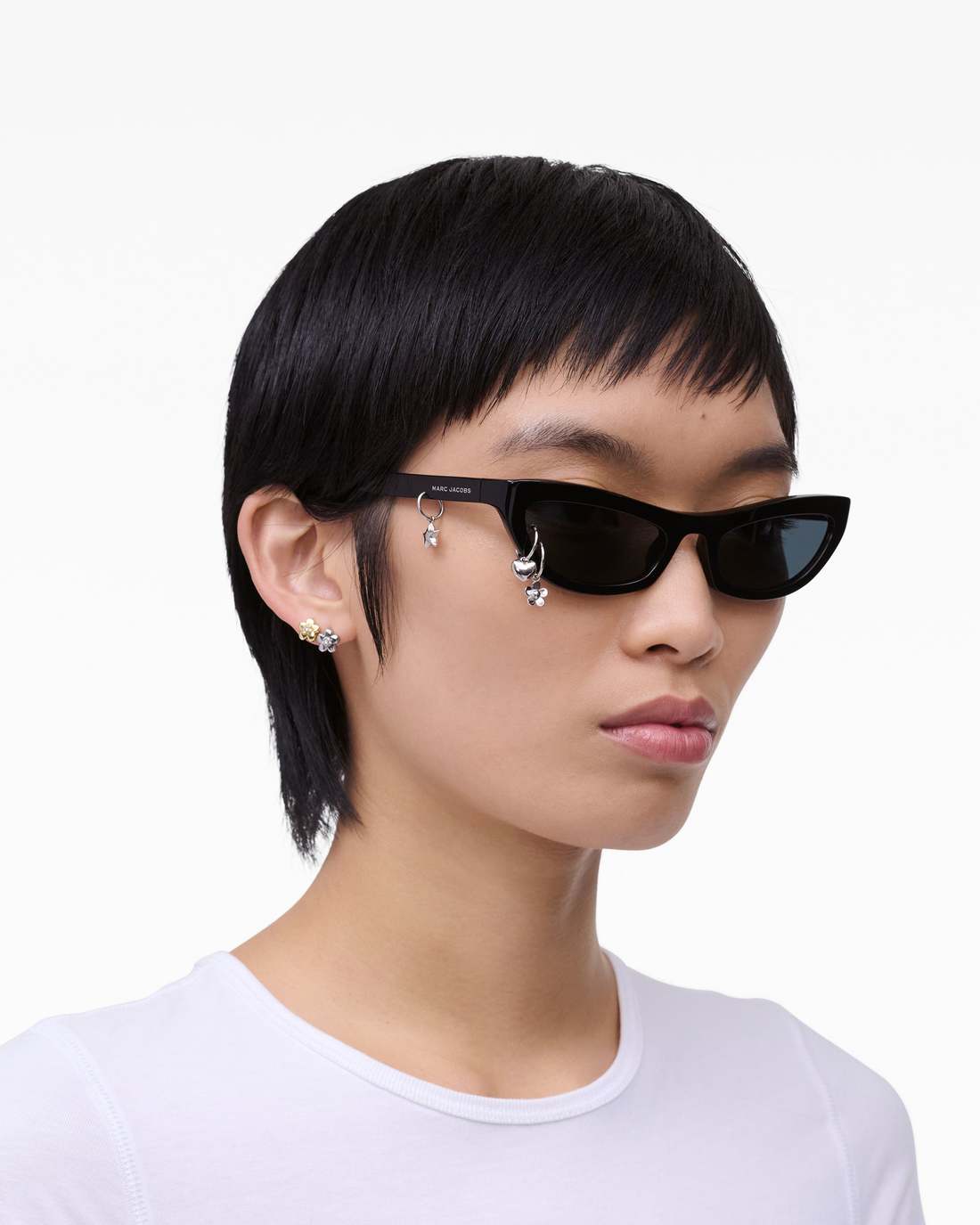 Marc Jacobs Special Offer | The Charm Cat Eye Sunglasses Black