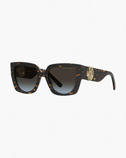 Marc Jacobs Discount | The J Marc Square Cutout Sunglasses Havana