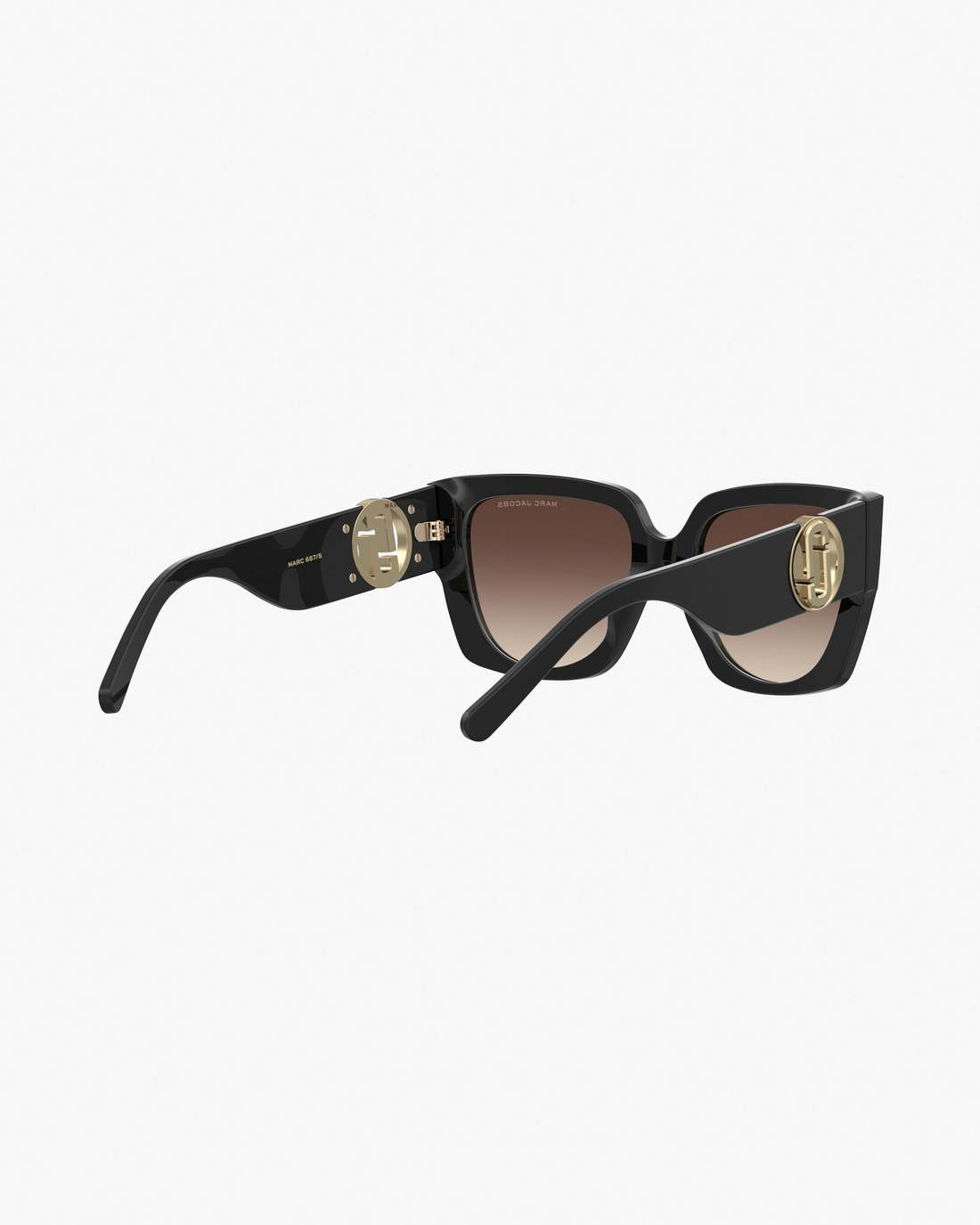 Marc Jacobs Exclusive | The J Marc Square Cutout Sunglasses Black