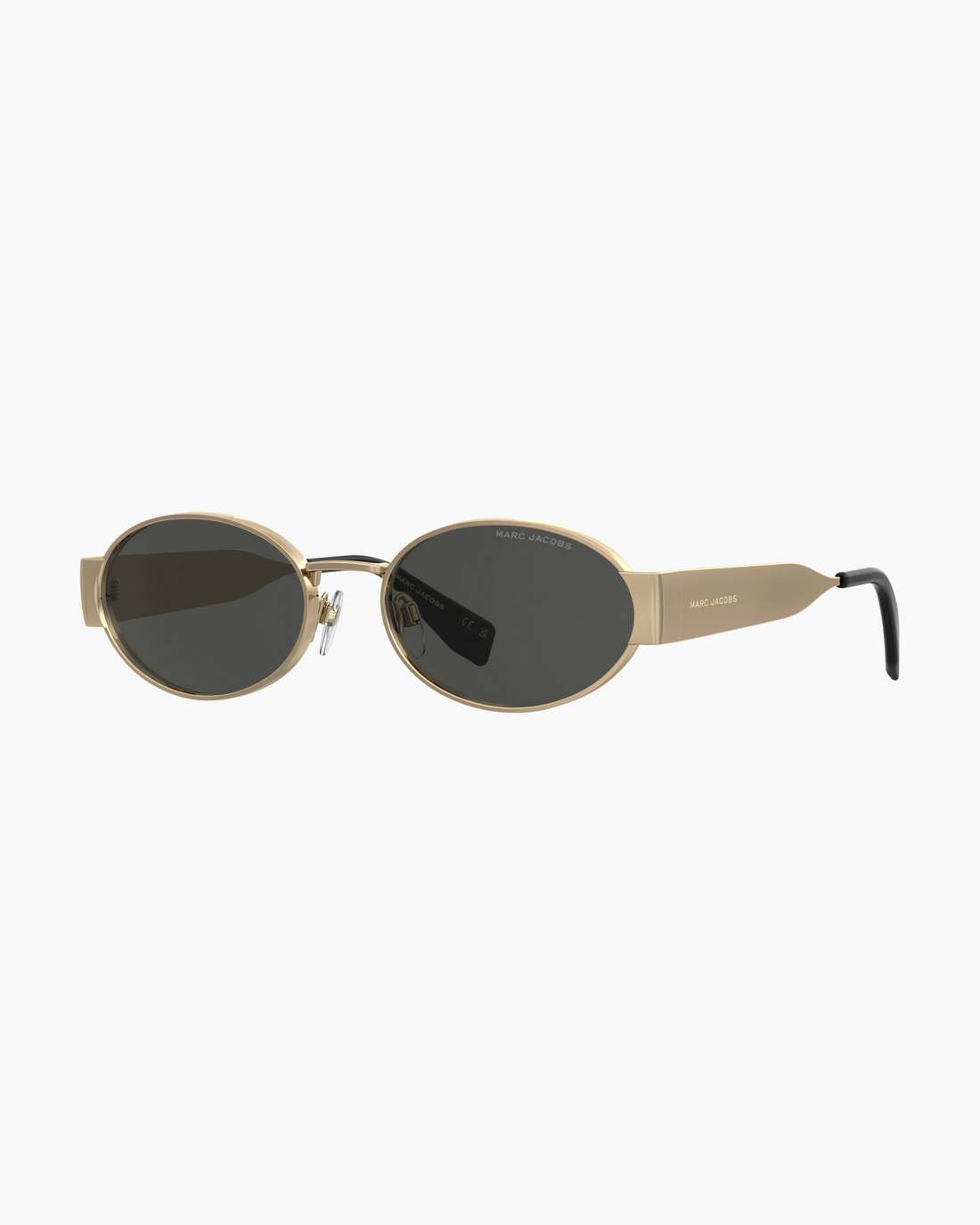 Marc Jacobs Featured | The Classic Logo Round Sunglasses Black/Gold
