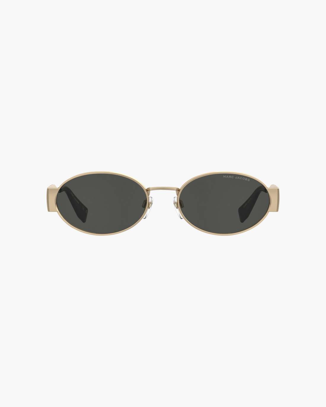Marc Jacobs Featured | The Classic Logo Round Sunglasses Black/Gold