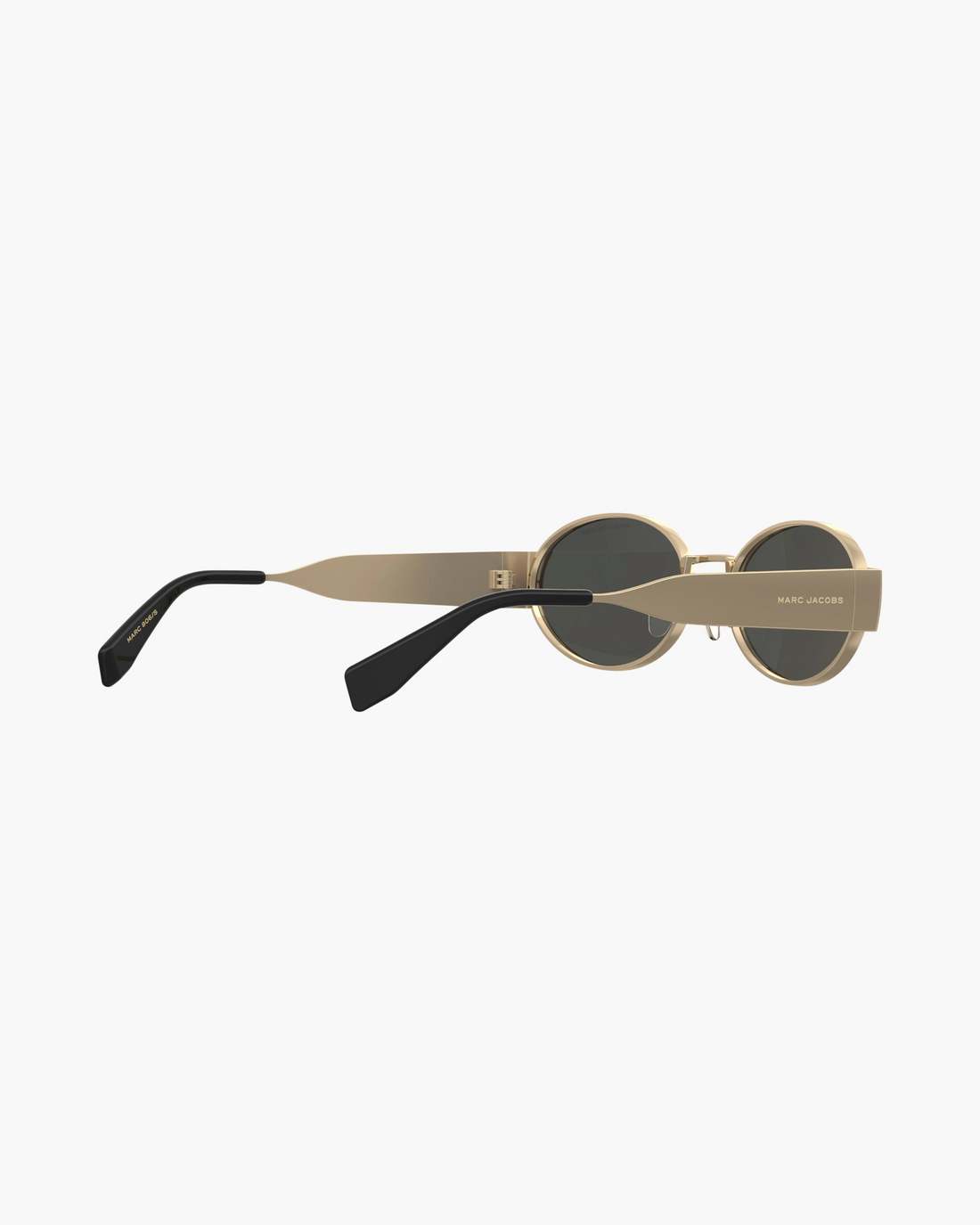 Marc Jacobs Featured | The Classic Logo Round Sunglasses Black/Gold