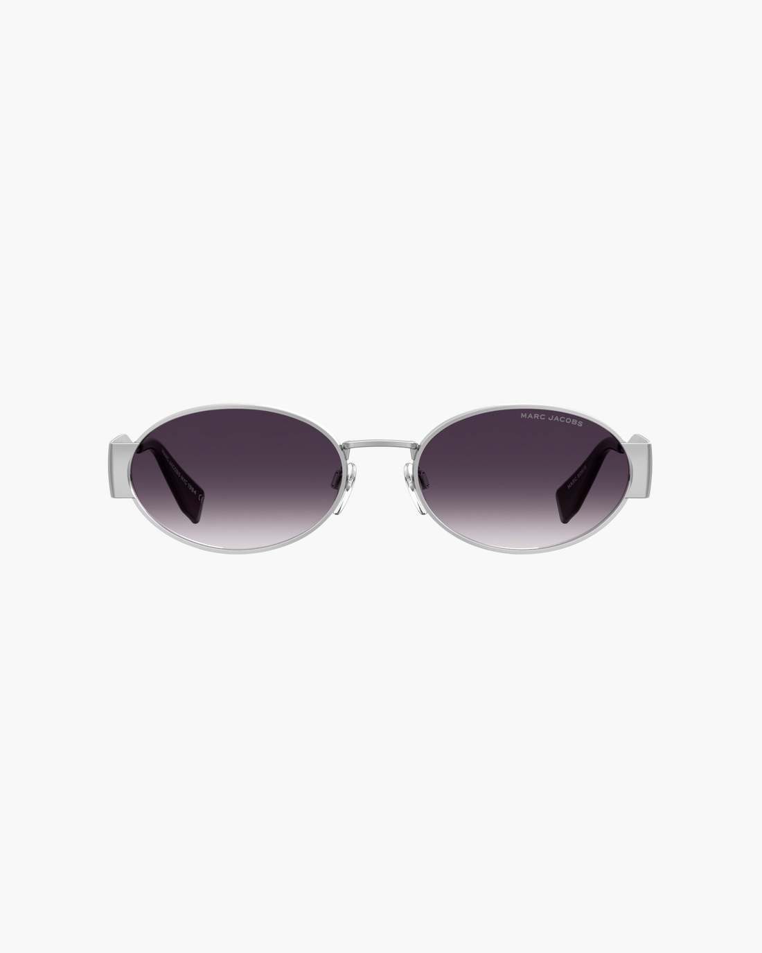 Marc Jacobs Customer Favorite | The Classic Logo Round Sunglasses Silver