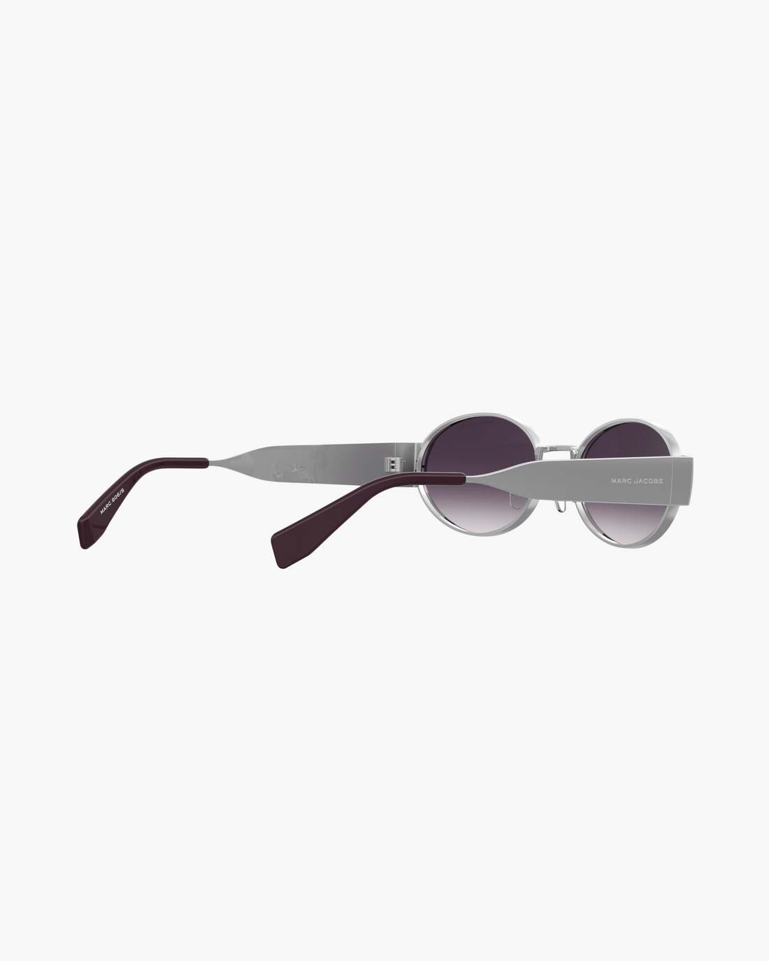 Marc Jacobs Customer Favorite | The Classic Logo Round Sunglasses Silver