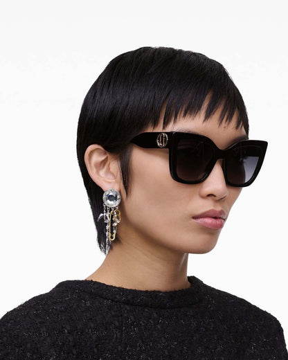 Marc Jacobs Value | The J Marc Square Sunglasses Black