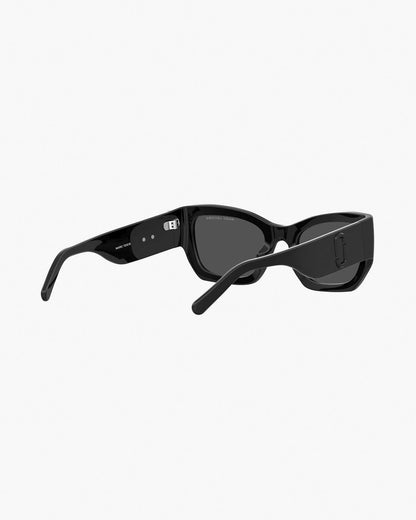 Marc Jacobs Recommended | The J Marc Square Cat Eye Sunglasses Black