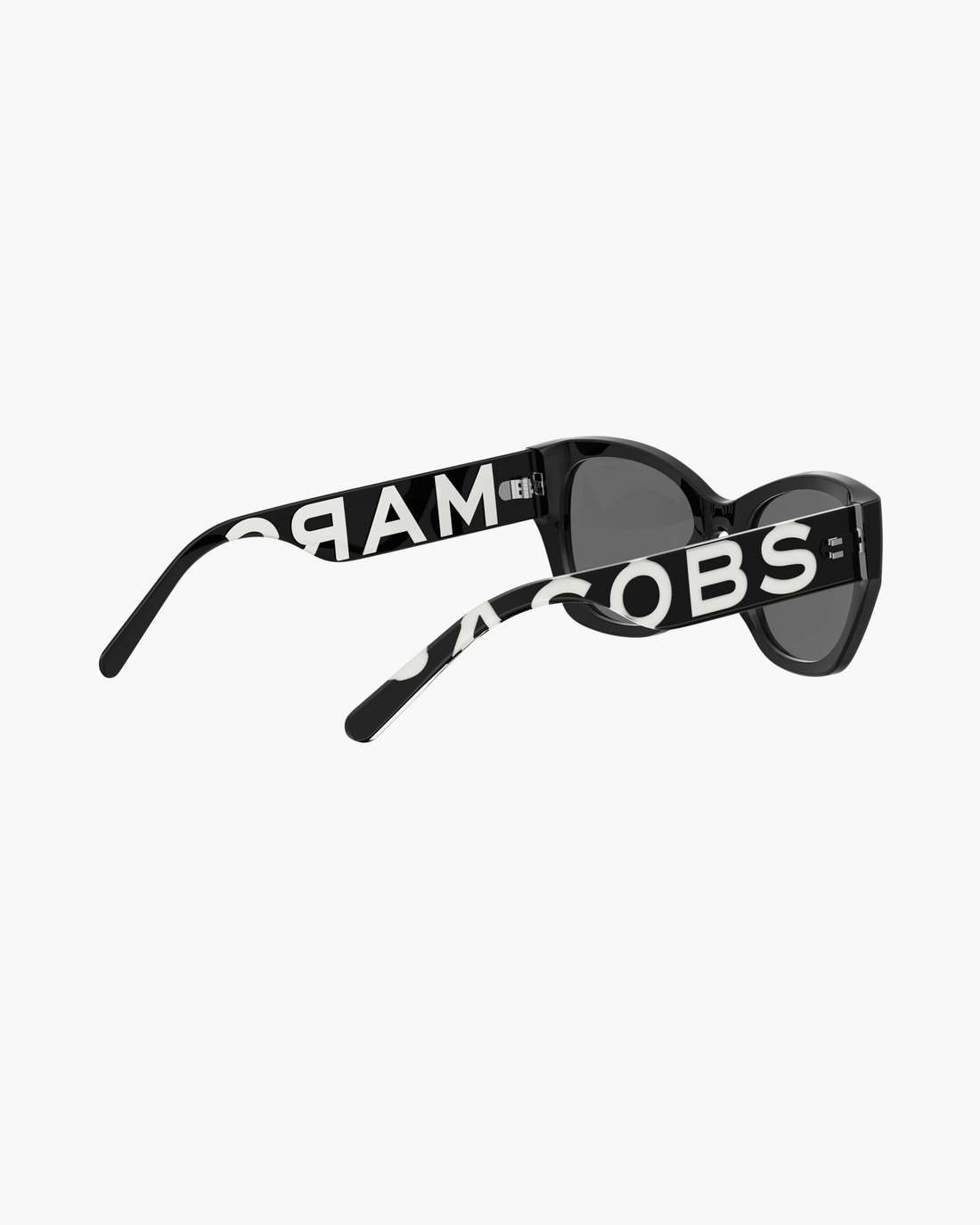 Marc Jacobs Recommended | The Bold Logo Square Cat Eye Sunglasses Black/White