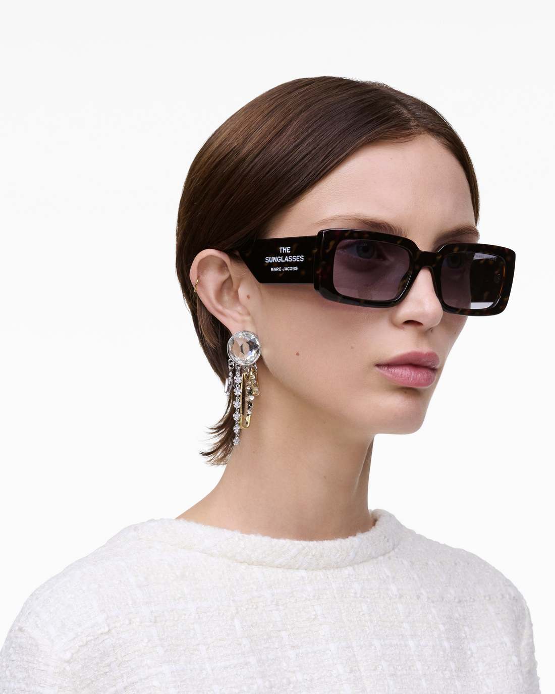Marc Jacobs Customer Favorite | The Rectangle Sunglasses Havana