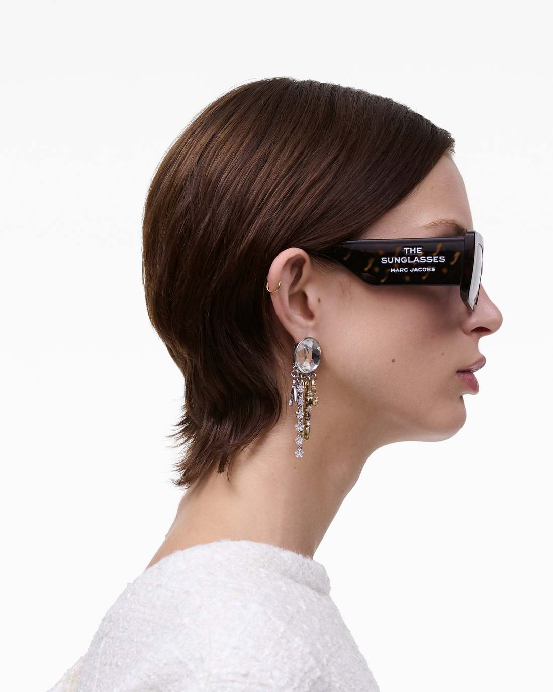 Marc Jacobs Customer Favorite | The Rectangle Sunglasses Havana