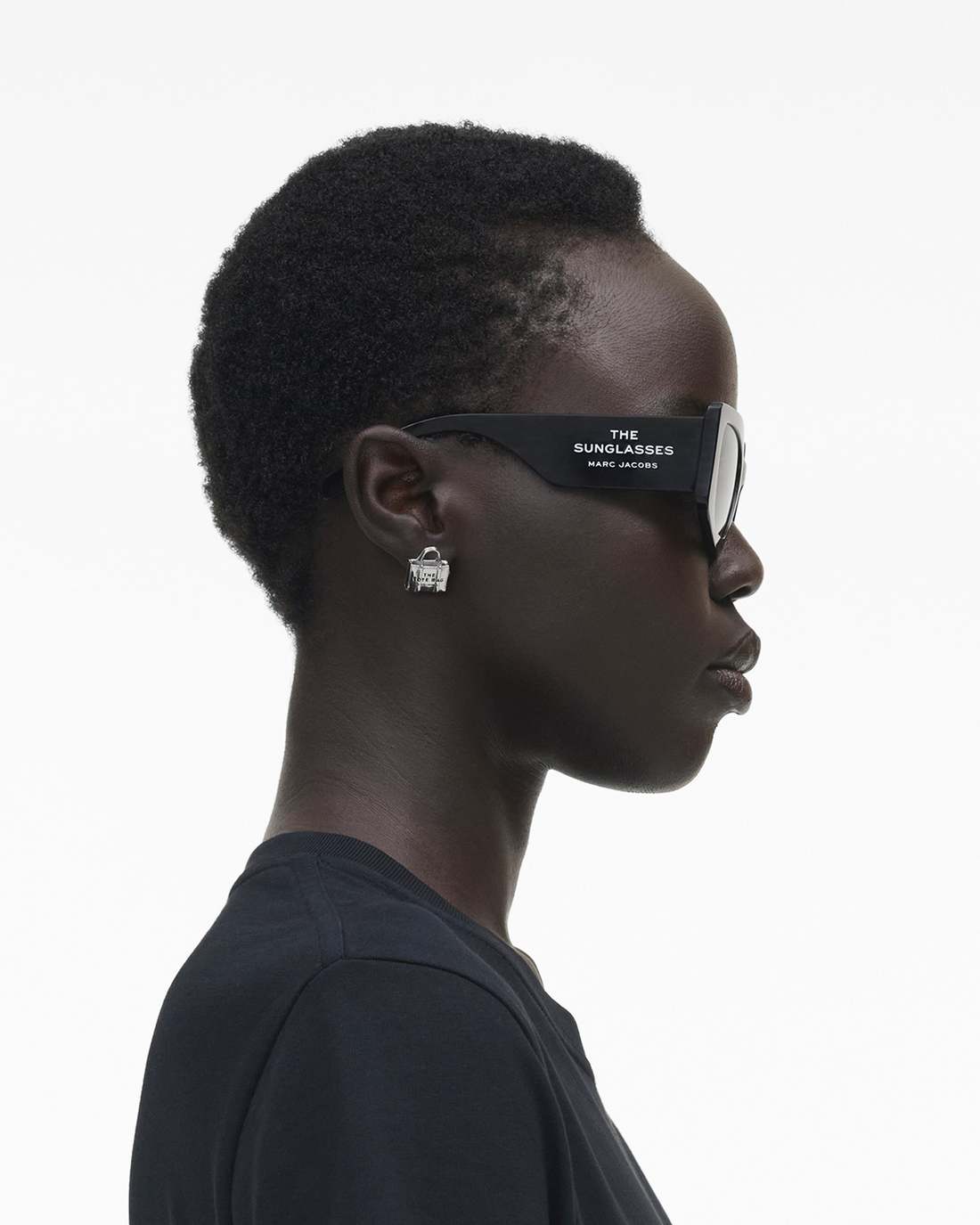 Marc Jacobs Premium | The Square Cat Eye Sunglasses Black