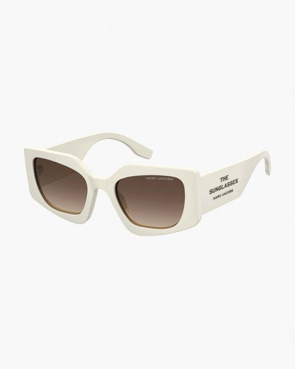 Marc Jacobs Latest | The Square Cat Eye Sunglasses Ivory