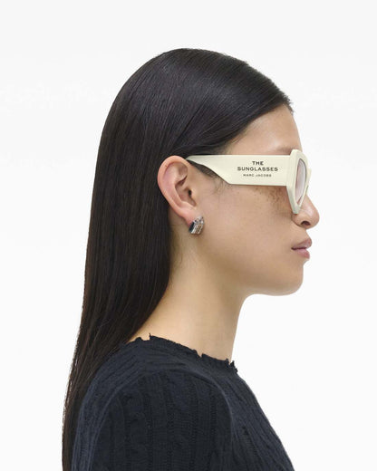 Marc Jacobs Latest | The Square Cat Eye Sunglasses Ivory