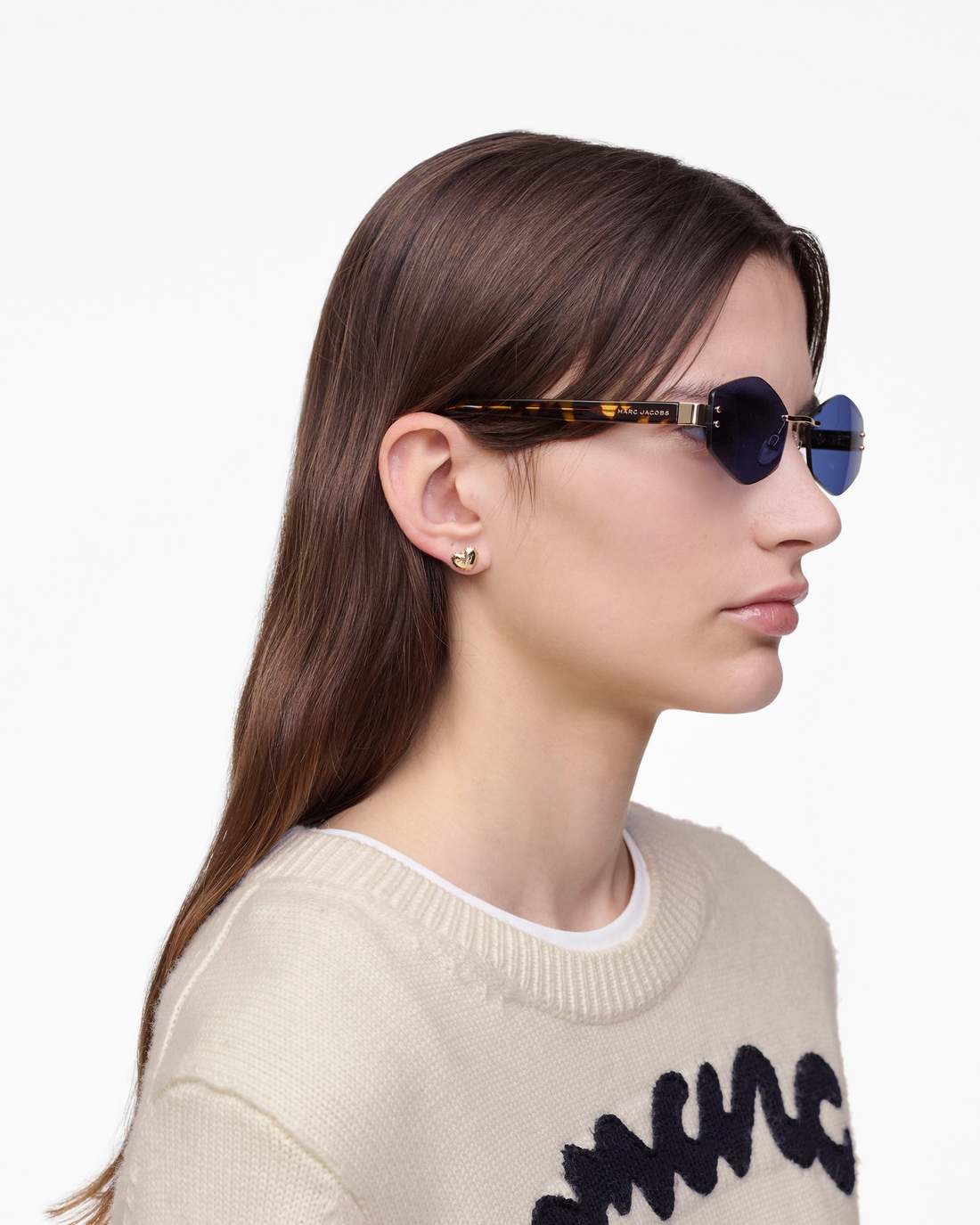 Marc Jacobs New | The Chain Sunglasses Gold