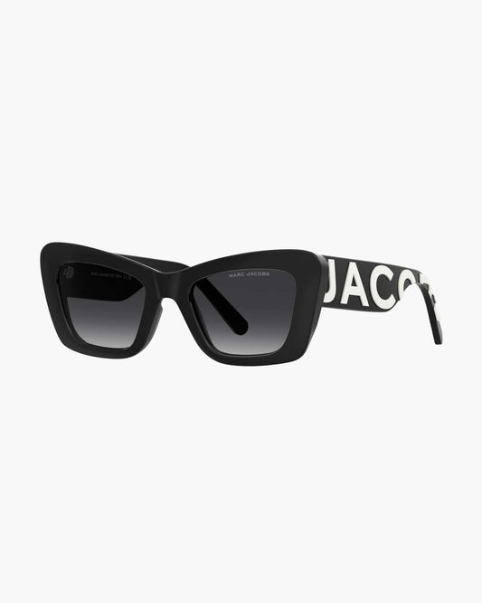 Marc Jacobs Customer Favorite | The Bold Logo Cat Eye Sunglasses Black/White