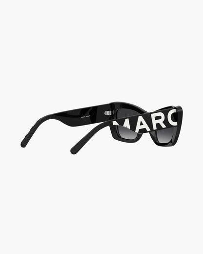 Marc Jacobs Customer Favorite | The Bold Logo Cat Eye Sunglasses Black/White
