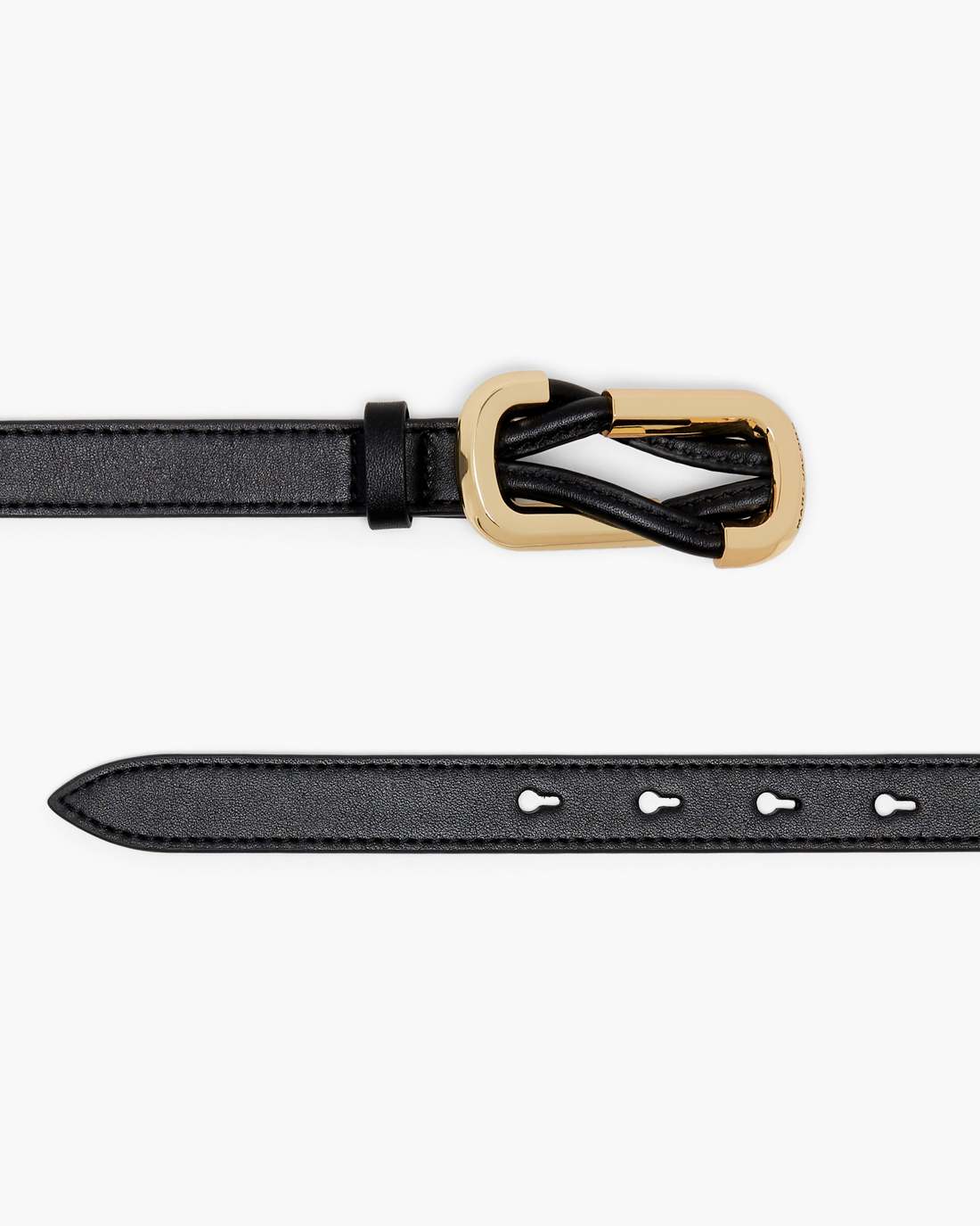 Marc Jacobs Premium | The Dual Belt Black/Gold