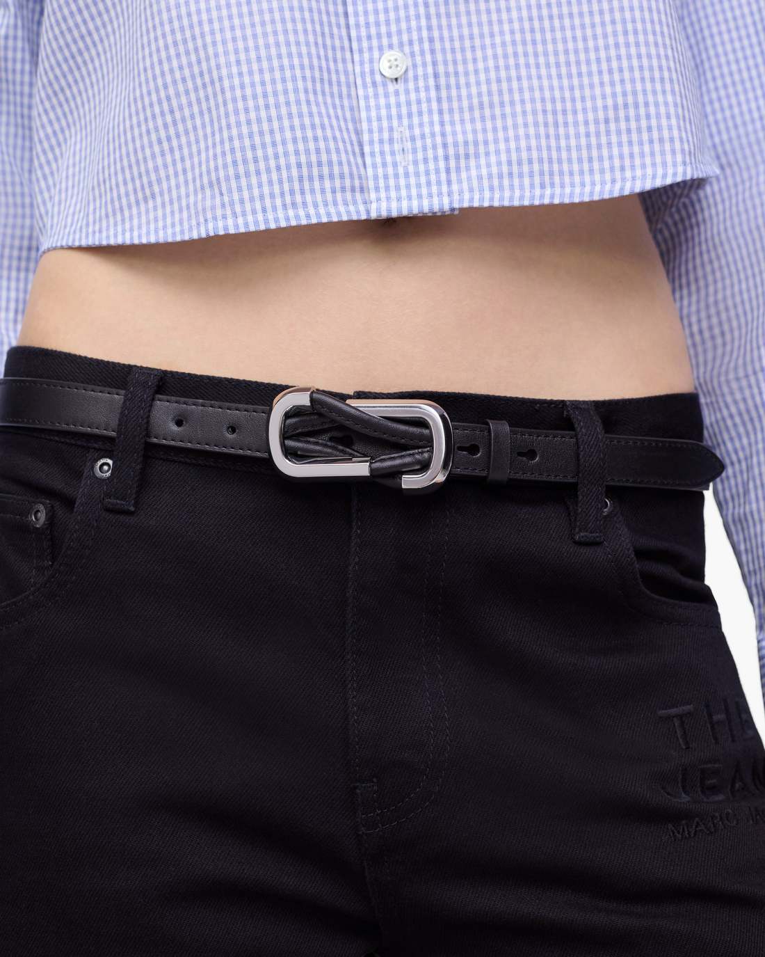 Marc Jacobs Featured | The Dual Belt Black/Silver