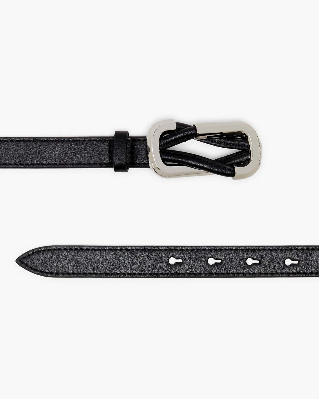 Marc Jacobs Featured | The Dual Belt Black/Silver