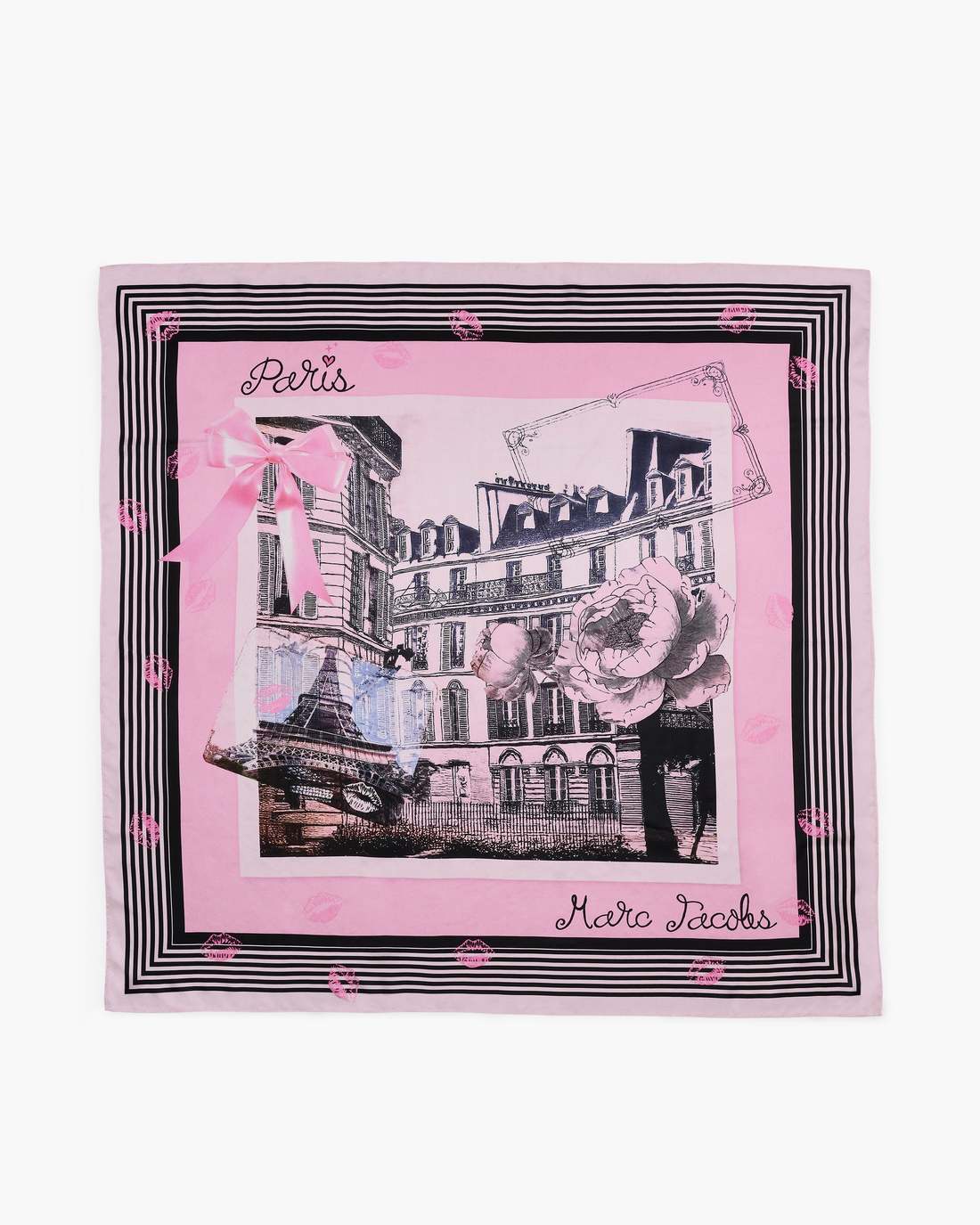 Marc Jacobs Quality | The City Silk Scarf Paris Paris