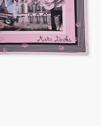 Marc Jacobs Quality | The City Silk Scarf Paris Paris