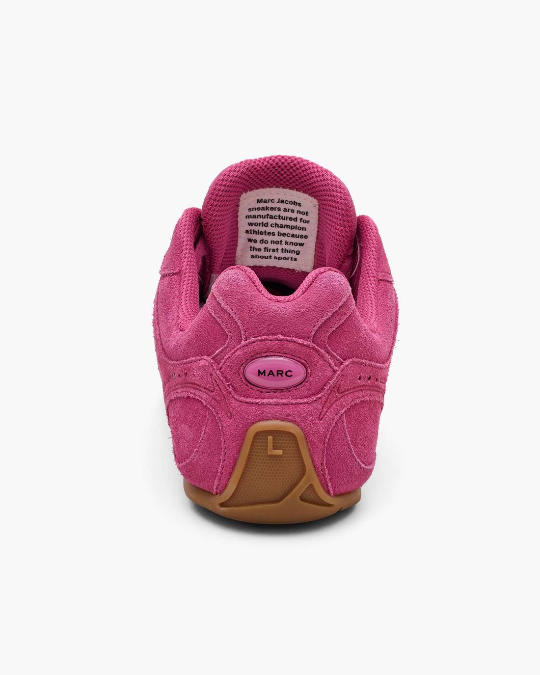 Marc Jacobs Customer Favorite | The Suede 72 Spring Sneaker Raspberry Pink