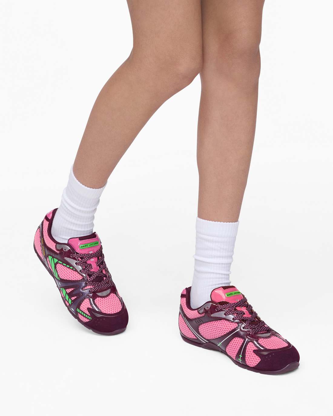Marc Jacobs New | The 72 Spring Sneaker Raspberry Pink Multi