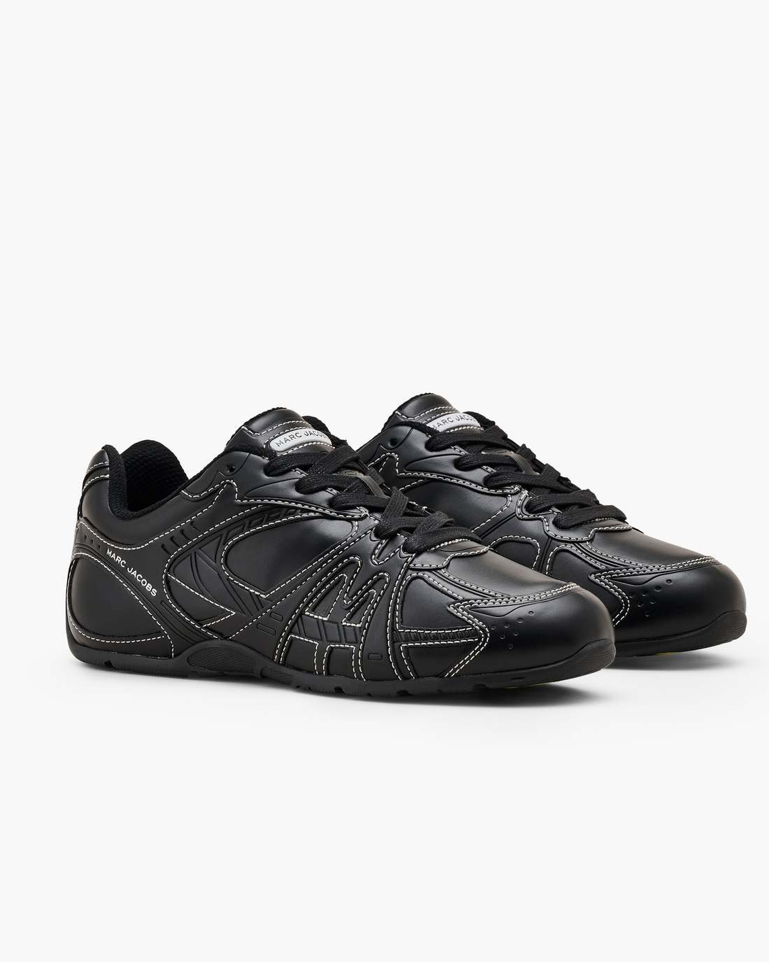 Marc Jacobs Signature | The Stitched 72 Spring Sneaker Black