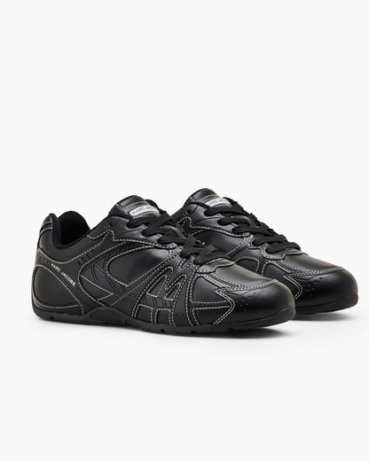 Marc Jacobs Signature | The Stitched 72 Spring Sneaker Black