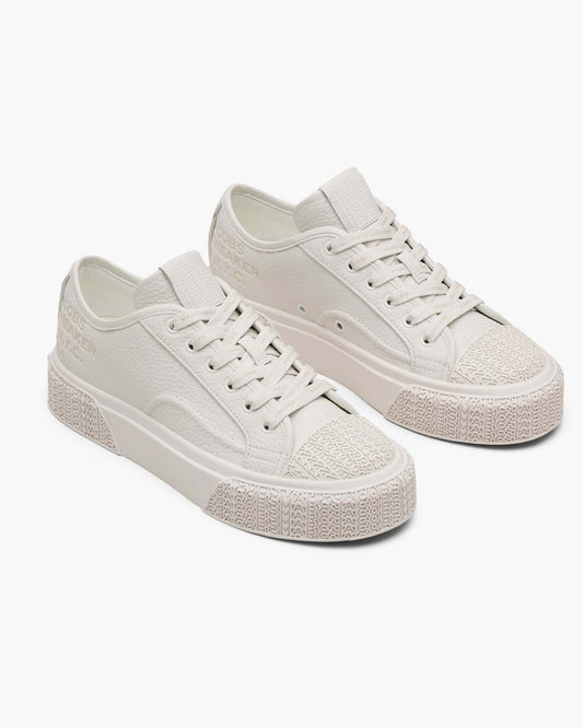 Marc Jacobs Premium | The Leather Sneaker Cotton White