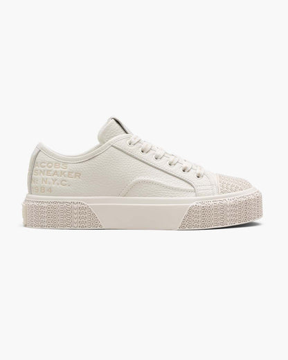 Marc Jacobs Premium | The Leather Sneaker Cotton White