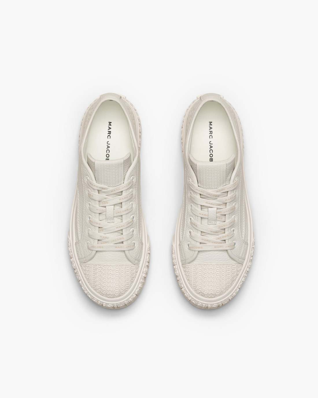 Marc Jacobs Premium | The Leather Sneaker Cotton White