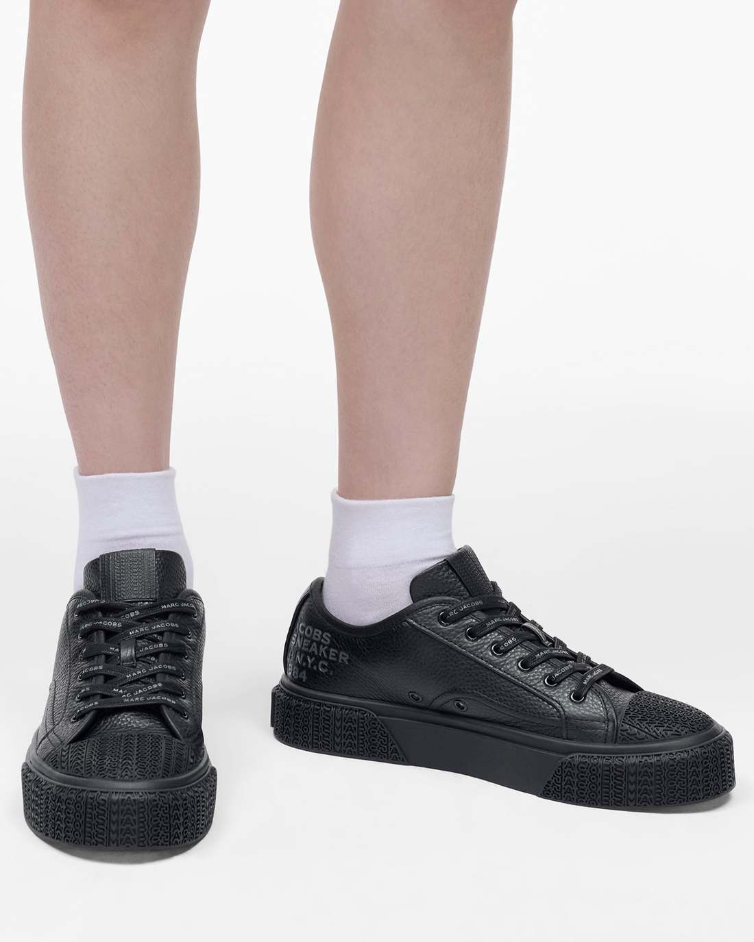 Marc Jacobs Exclusive | The Leather Sneaker Black